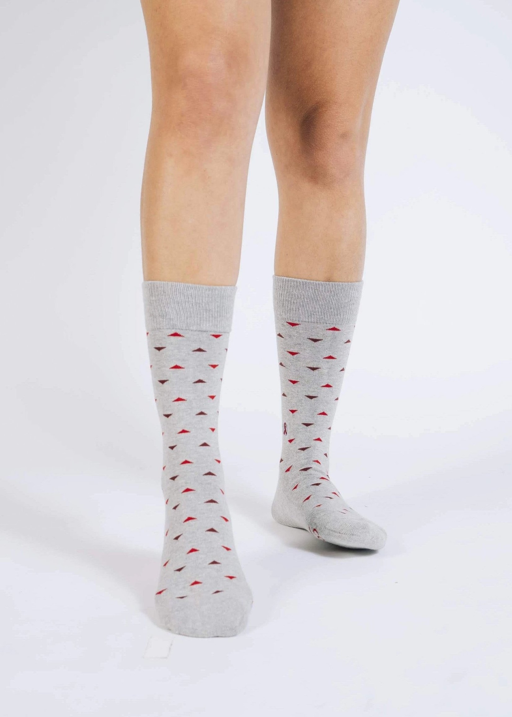 Conscious Step Women's Socks That Provide HIV Treatments [gray]