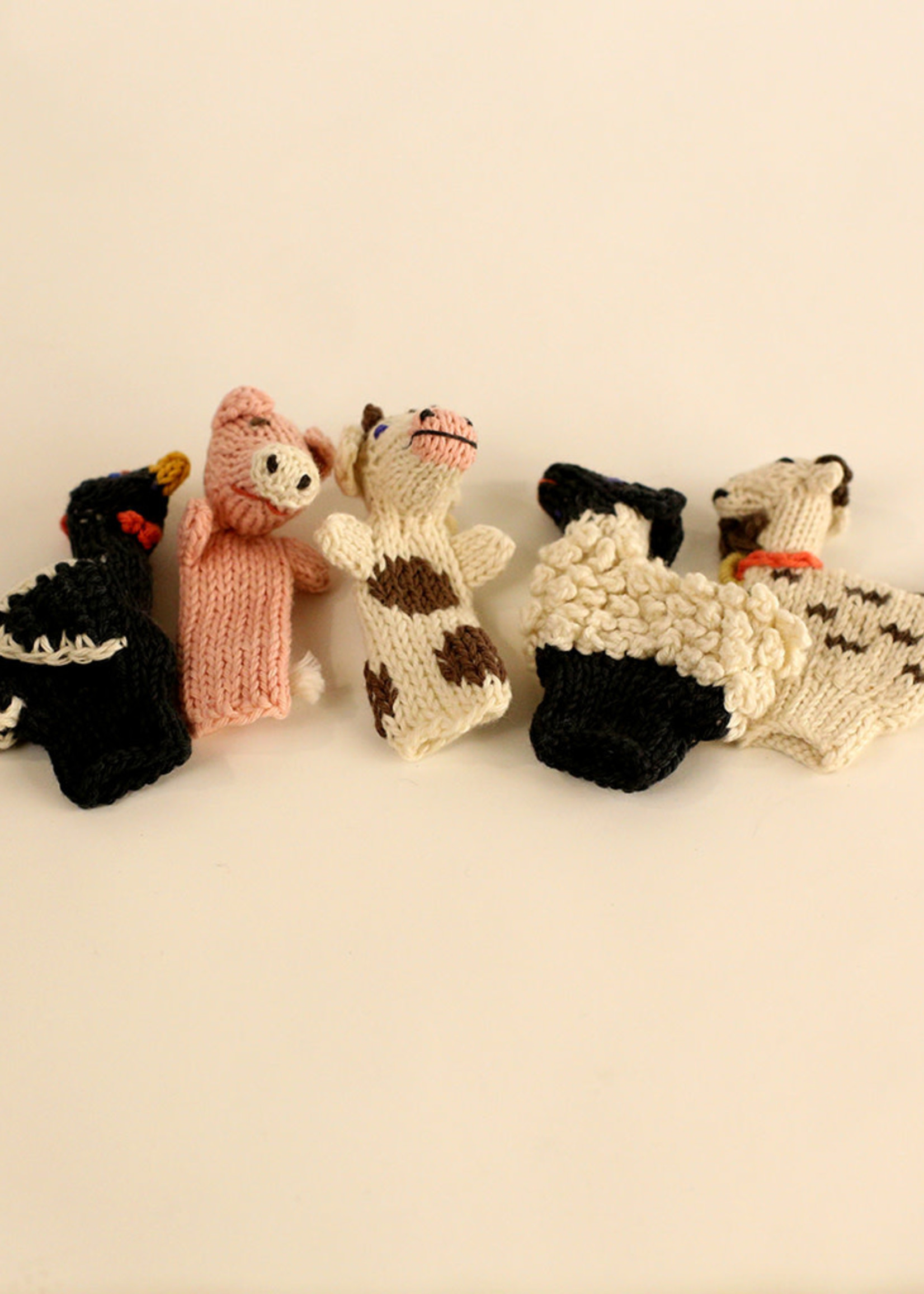 Lucuma Designs Farm Animals Finger Puppet Set