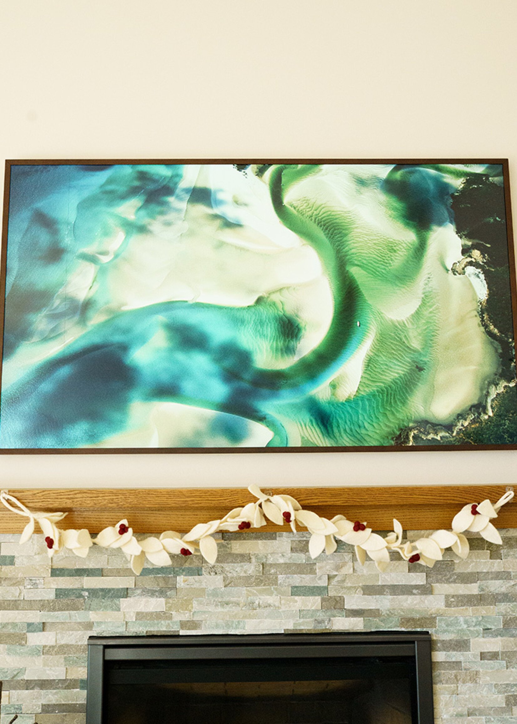 Global Goods Partners Holiday Felt Garland