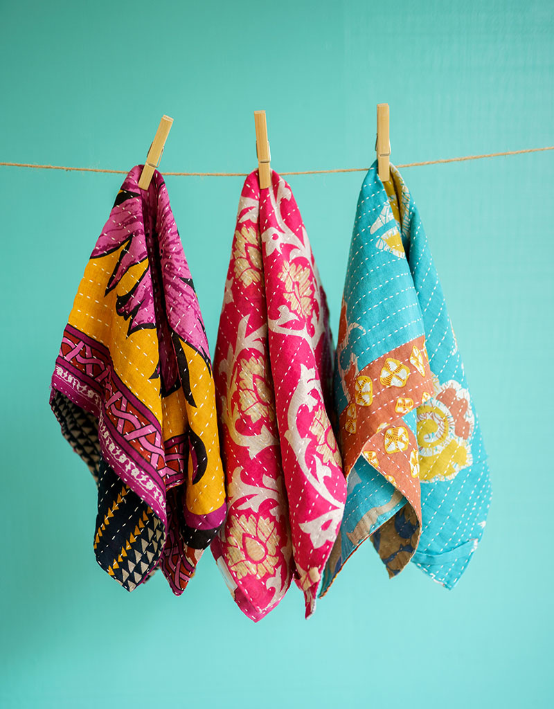 Sasha Craft Producers - India Assorted Kantha Dish Towels
