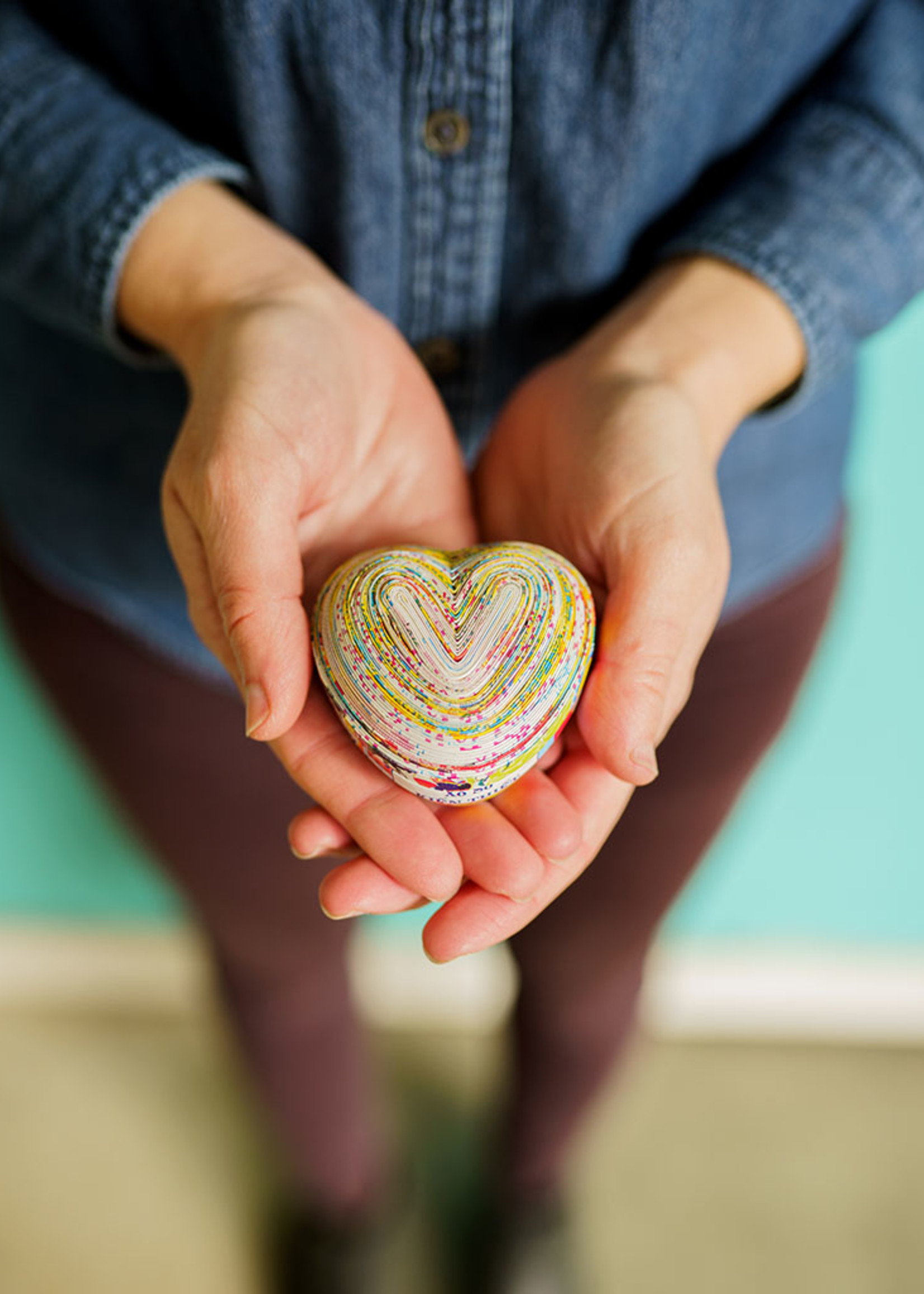 Paper Heart Box