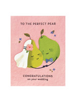 Good Paper Perfect Pear Wedding Card