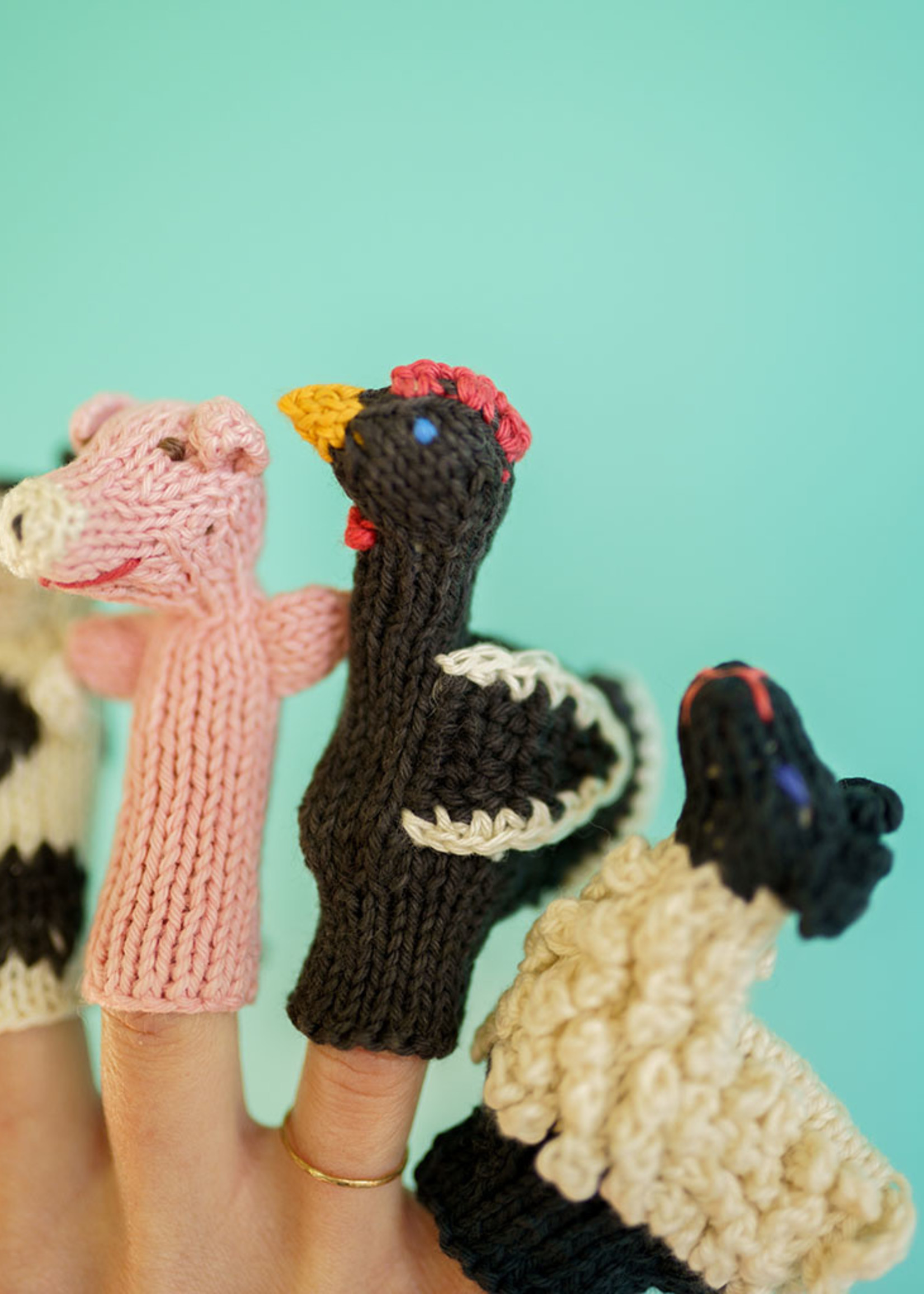 Farm Animals Finger Puppet Set from HumanKind Fair Trade - HumanKind Fair  Trade