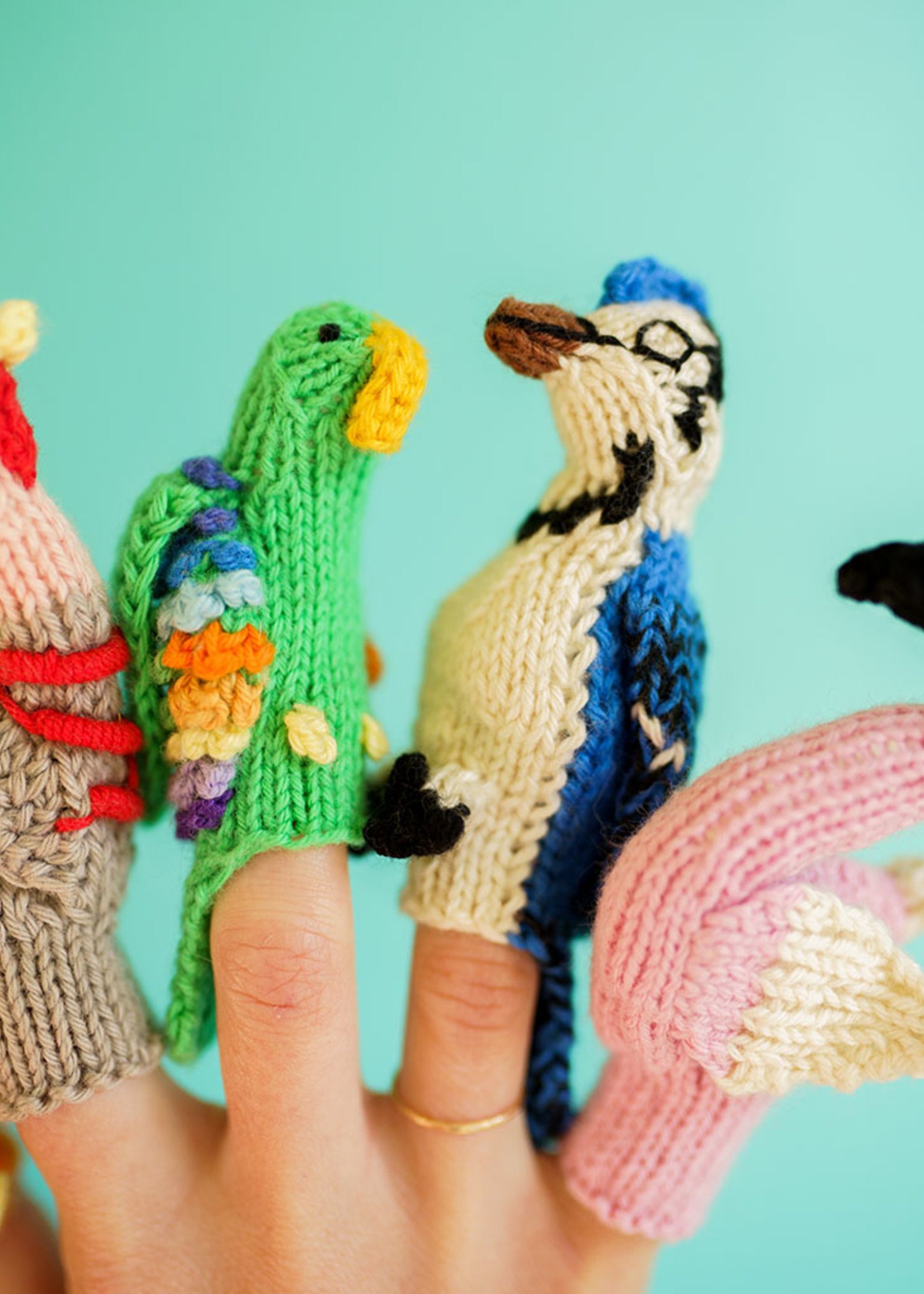 Assorted Birds Finger Puppets From HumanKind Fair Trade - HumanKind