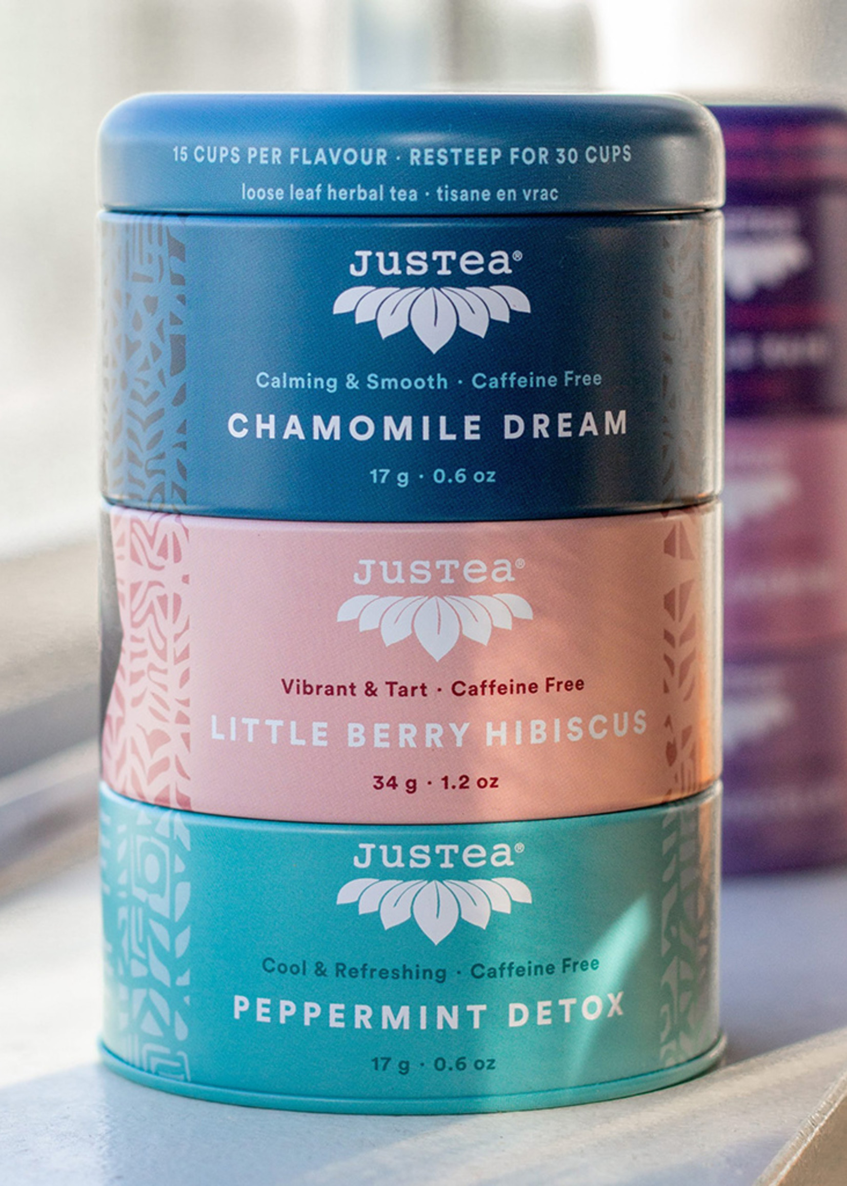 JusTea JusTea Herbal Tea Trio