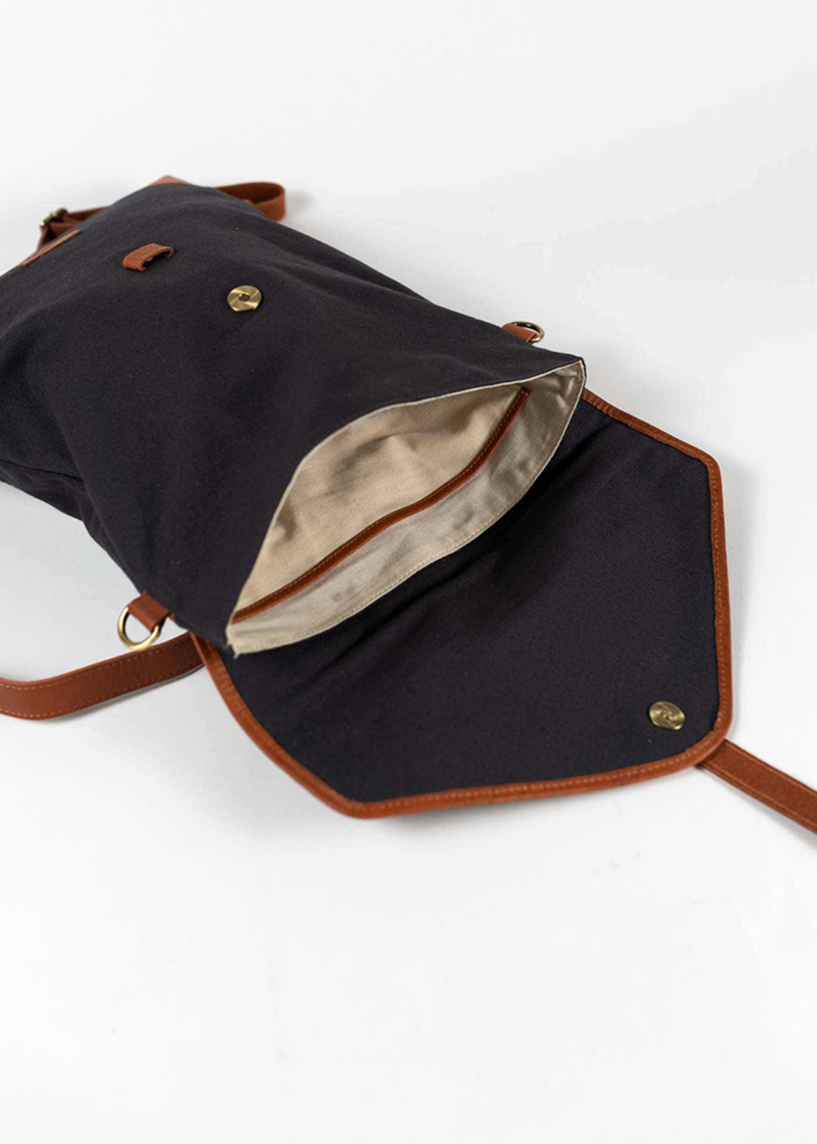 Convertible Canvas Backpack Bag