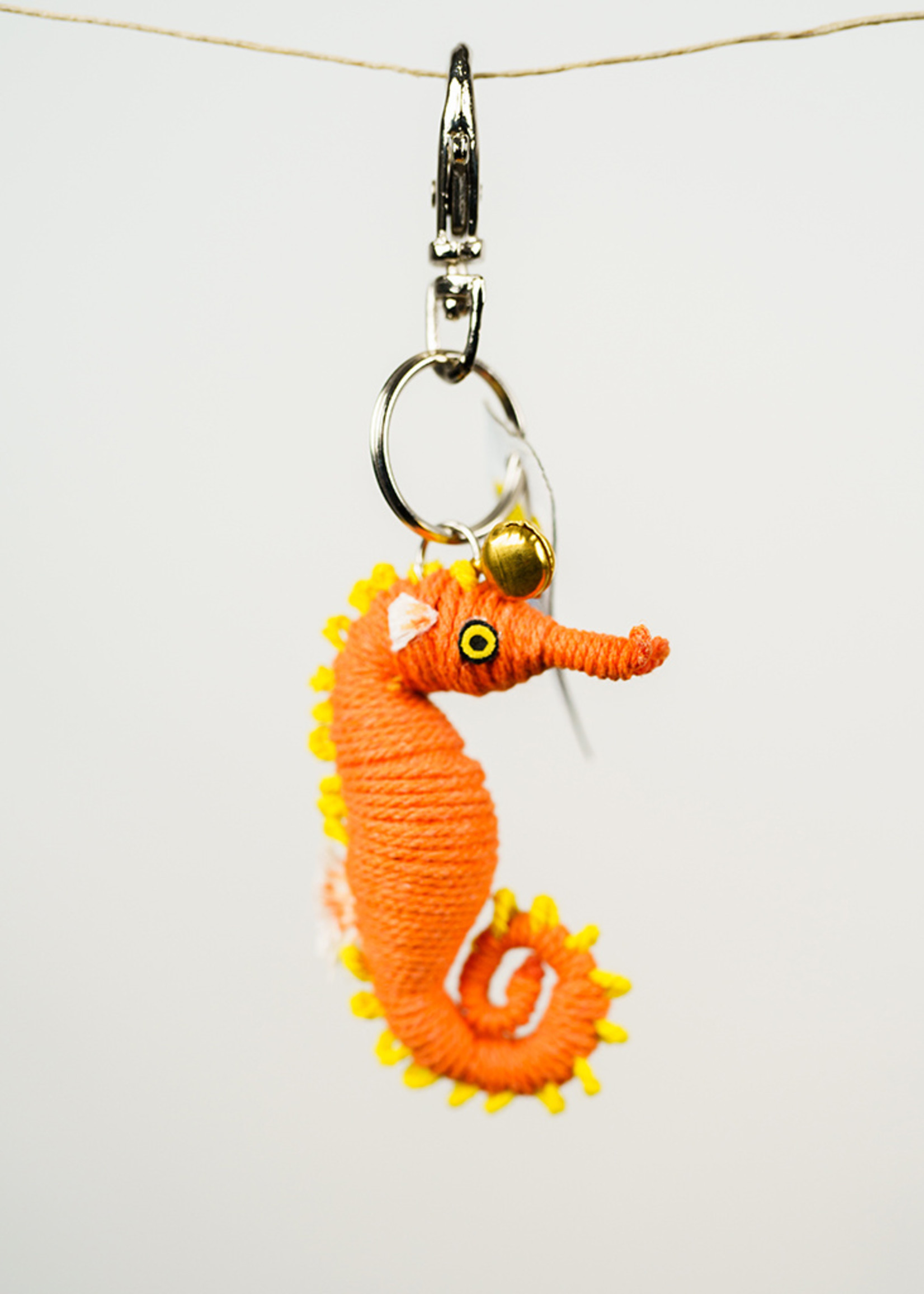Kamibashi Spiral Seahorse String Doll