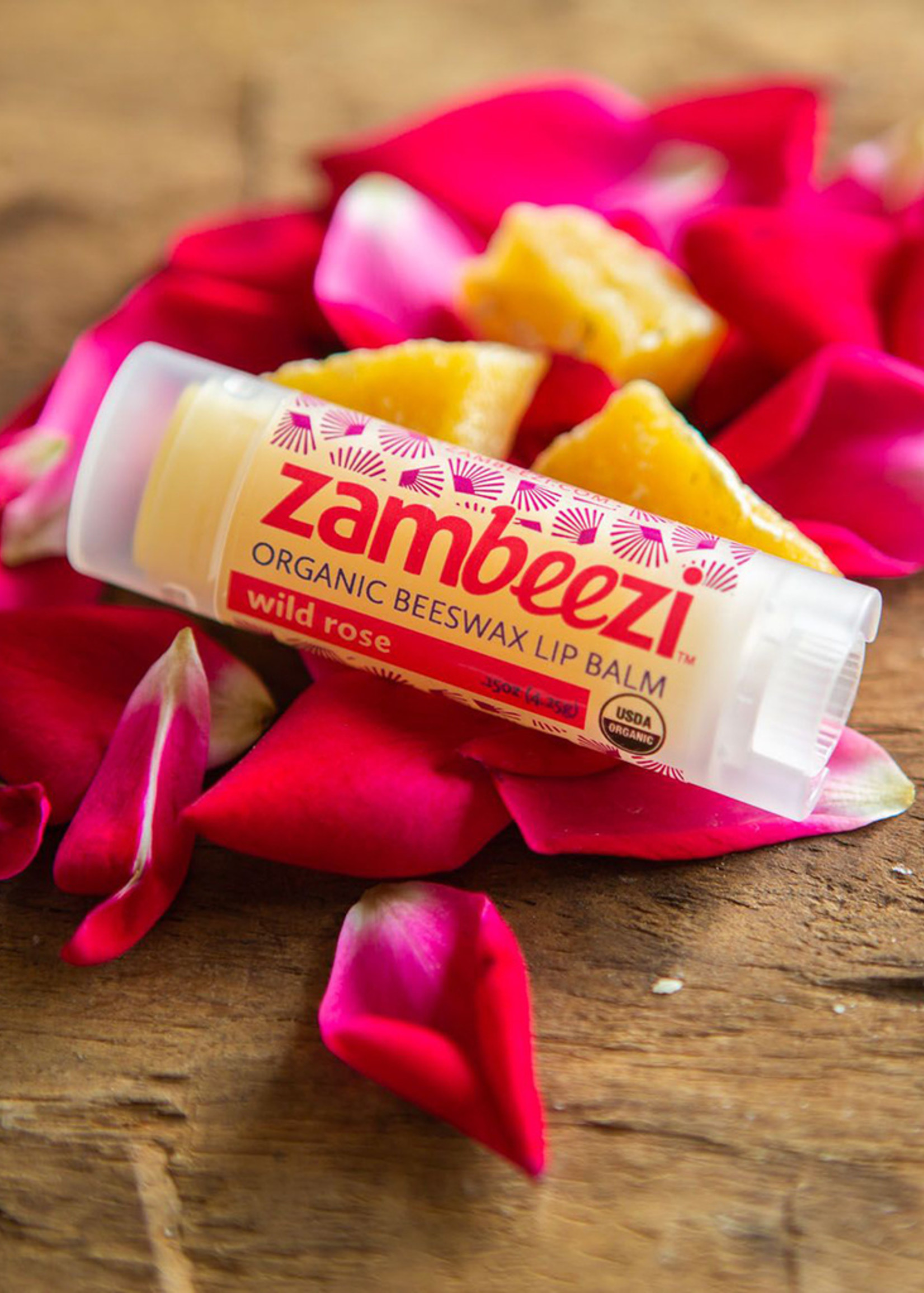 Wild Rose Beeswax Lip Balm