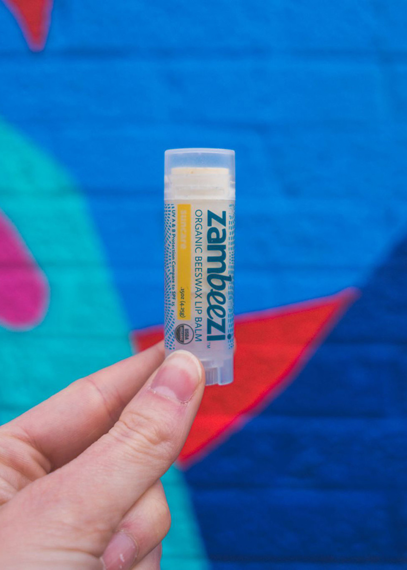 Zambeezi Organic Beeswax Lip Balm