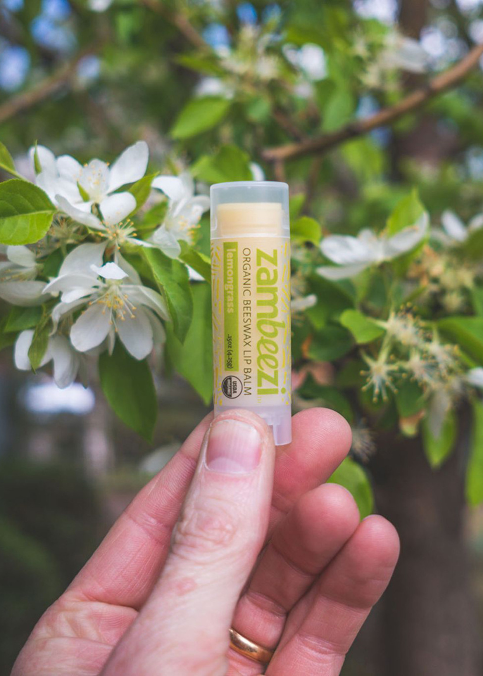 Zambeezi Organic Beeswax Lip Balm