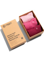 Conscious Step Women's Box of Socks That Prevent Breast Cancer