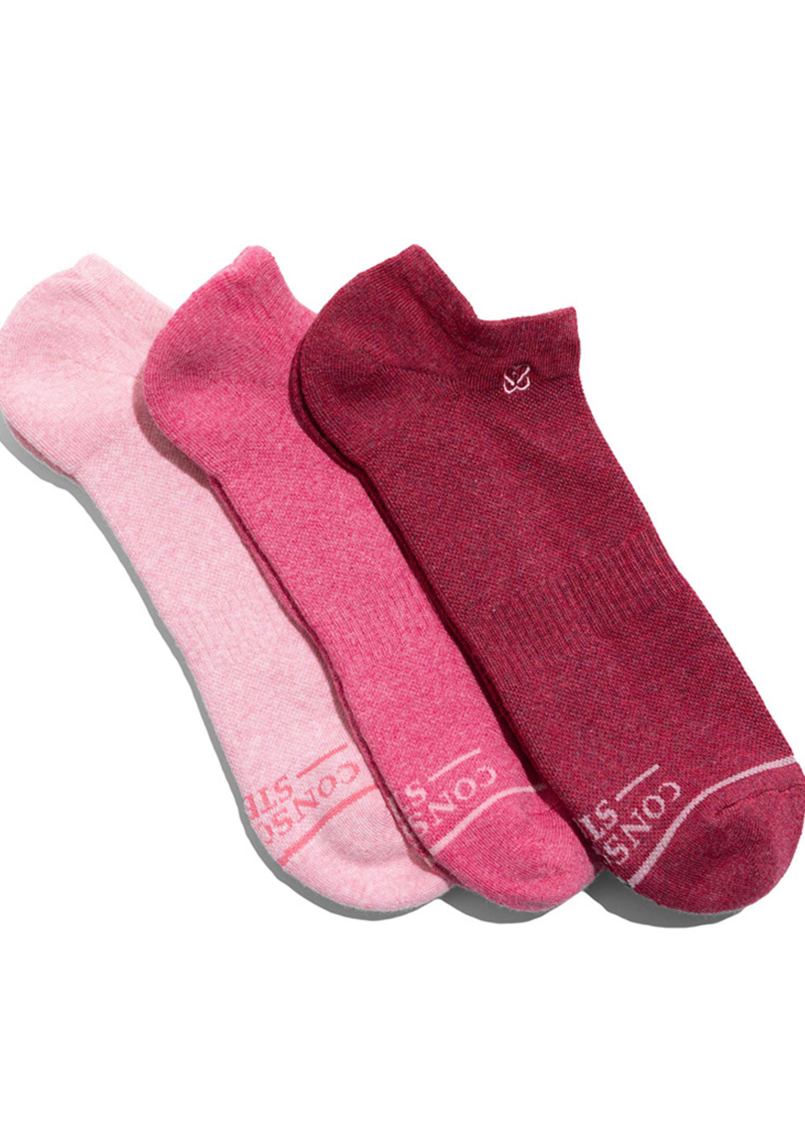 Conscious Step Women's Box of Socks That Prevent Breast Cancer