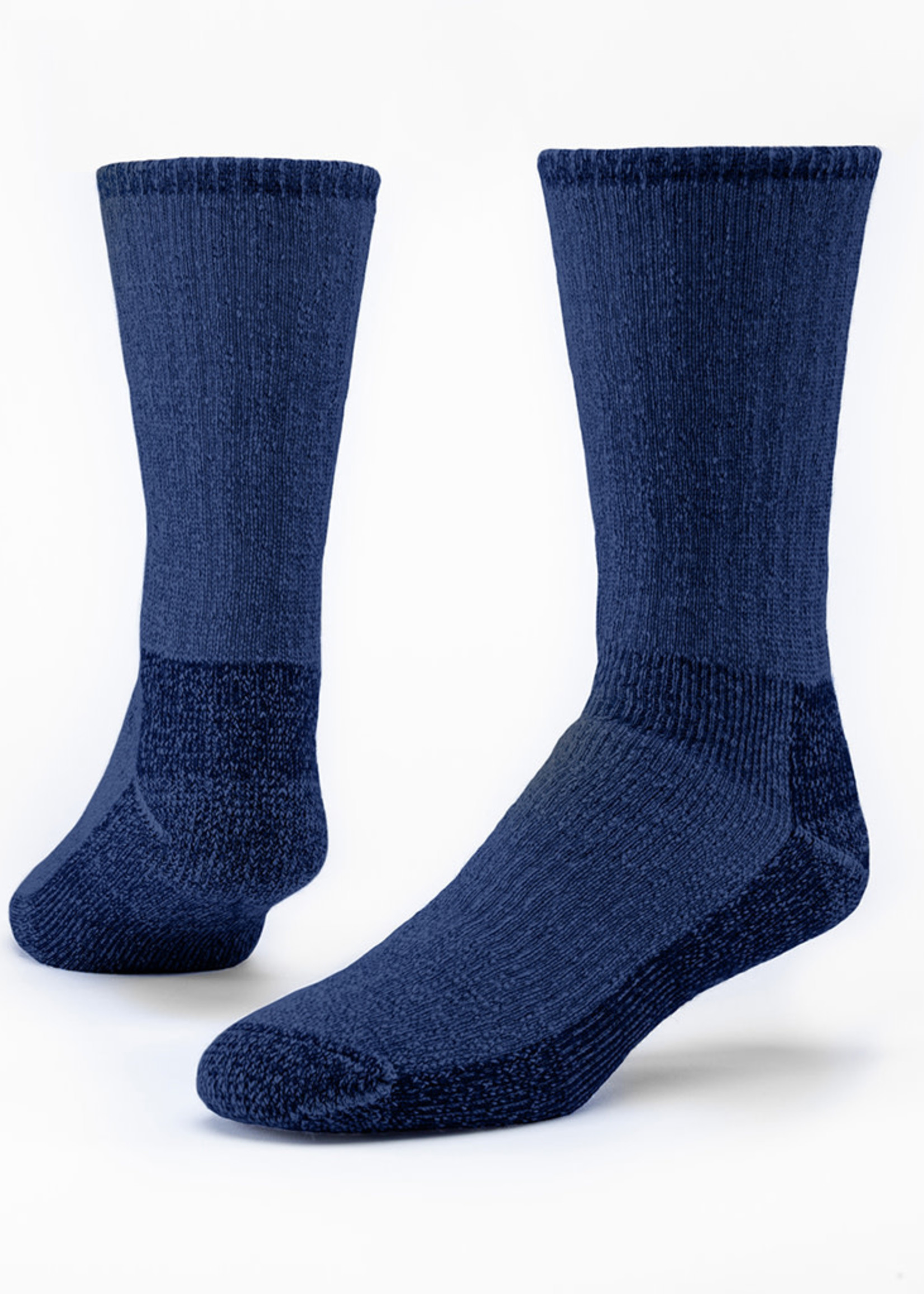 Women's Wool Hiker Socks in Dark Blue