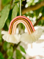 dZi Pink Rainbow Ornament