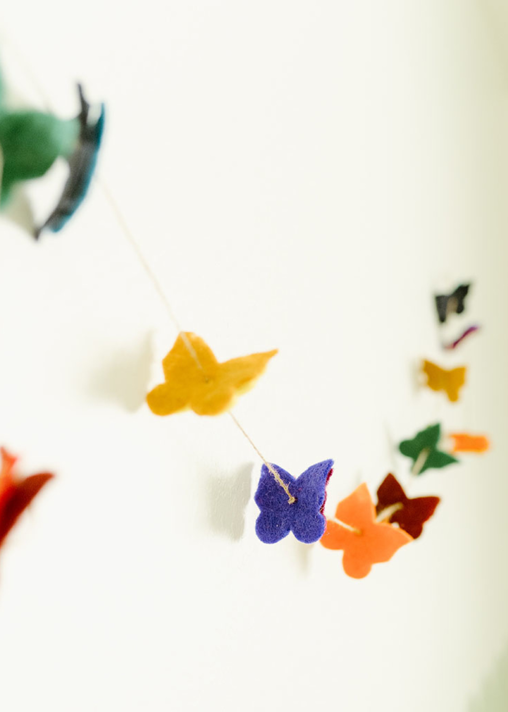 Ganesh Himal Felt Butterfly Garland