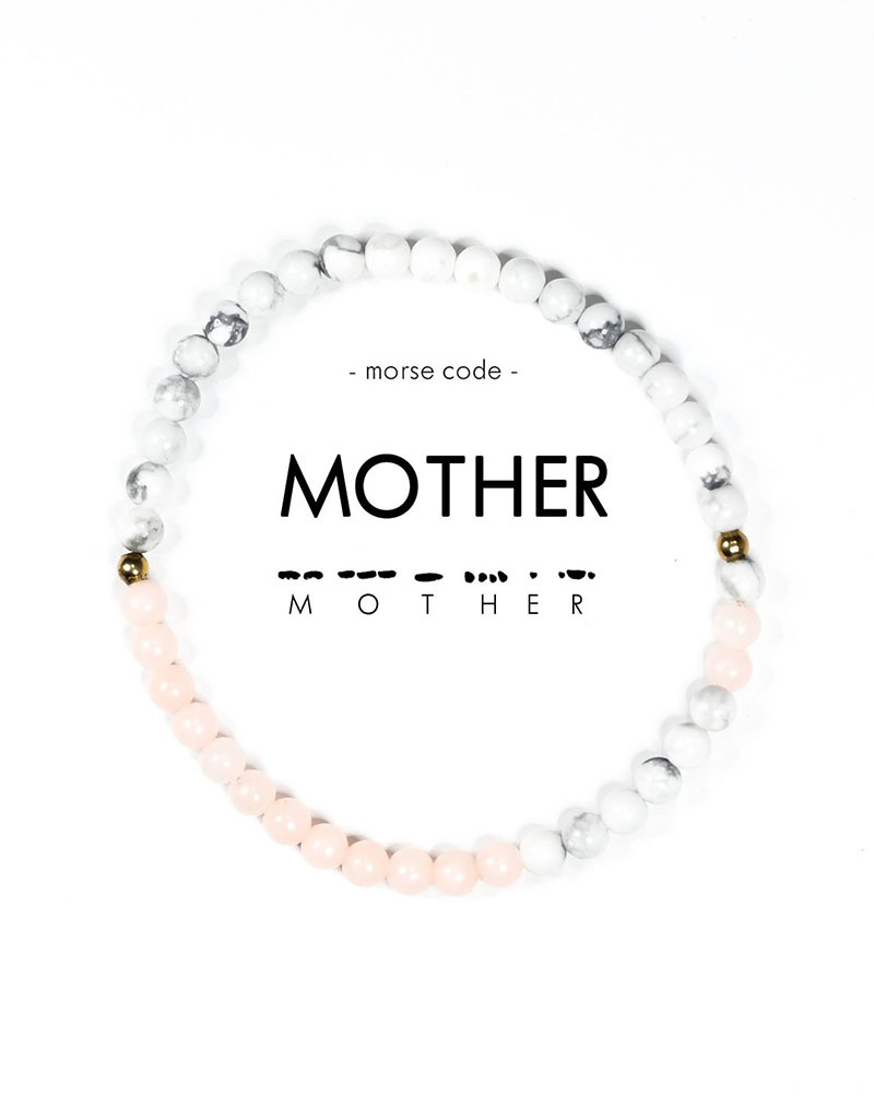 Morse Code MOTHER Bracelet from HumanKind Fair Trade - HumanKind