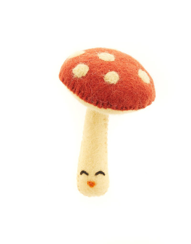 Happy Felt Mushroom Toy From Humankind Fair Trade