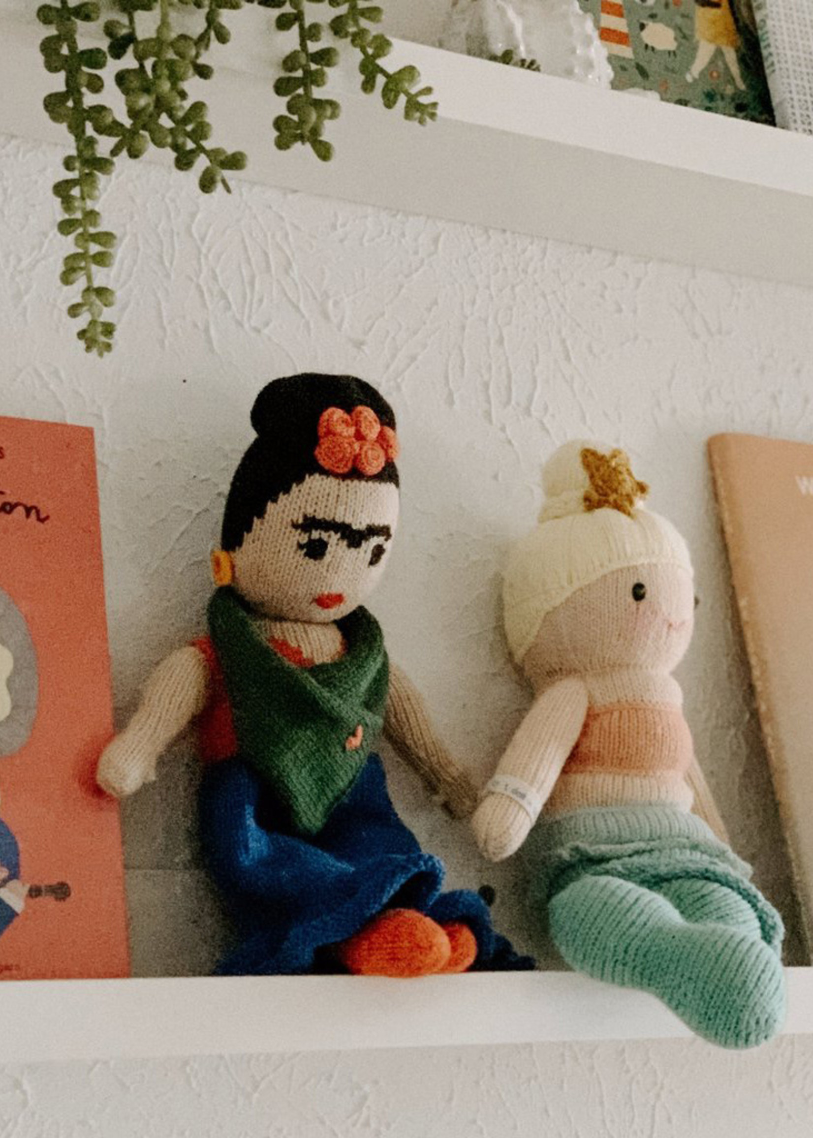 Global Goods Partners Frida Kahlo Knit Toy Doll
