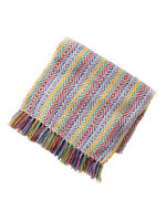 SERRV Yaatra Rainbow Rethread Throw