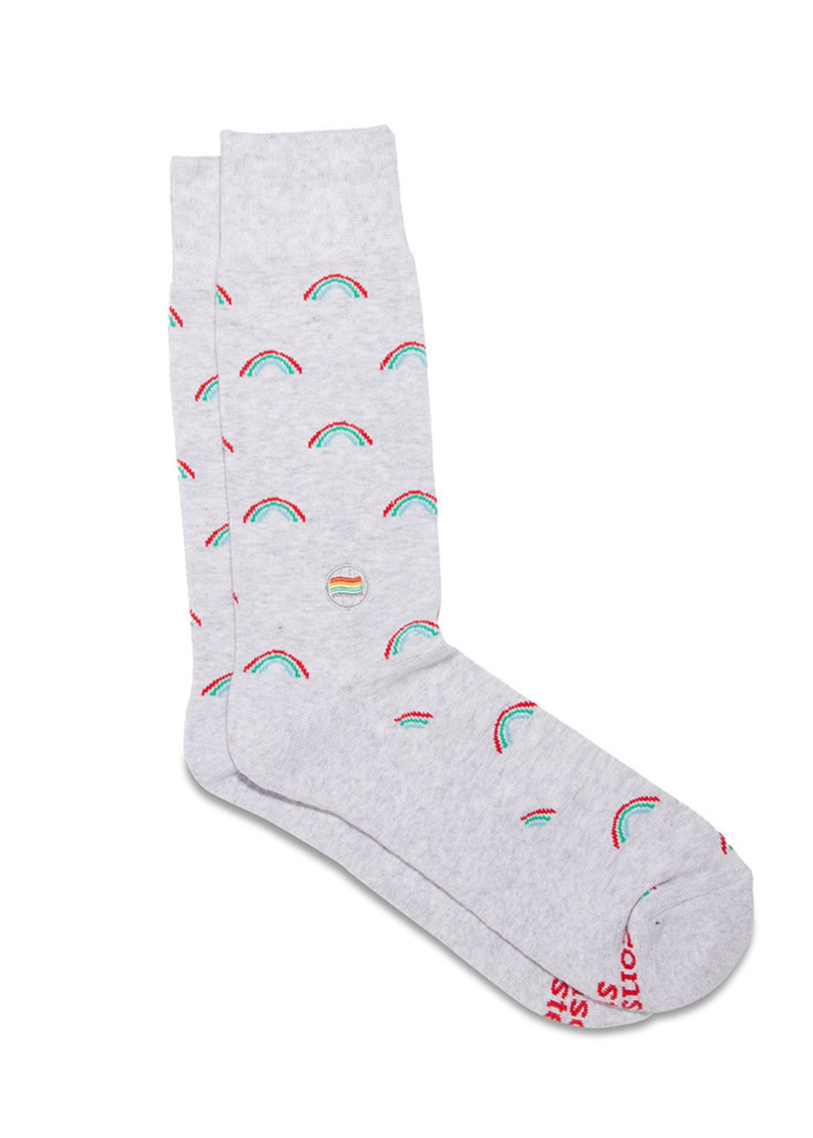 Conscious Step Men's Socks - LGBTQ Rainbows