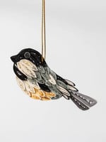 Ten Thousand Villages Quilled Chickadee Ornament