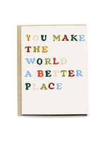 Pen + Pillar Better World Greeting Card