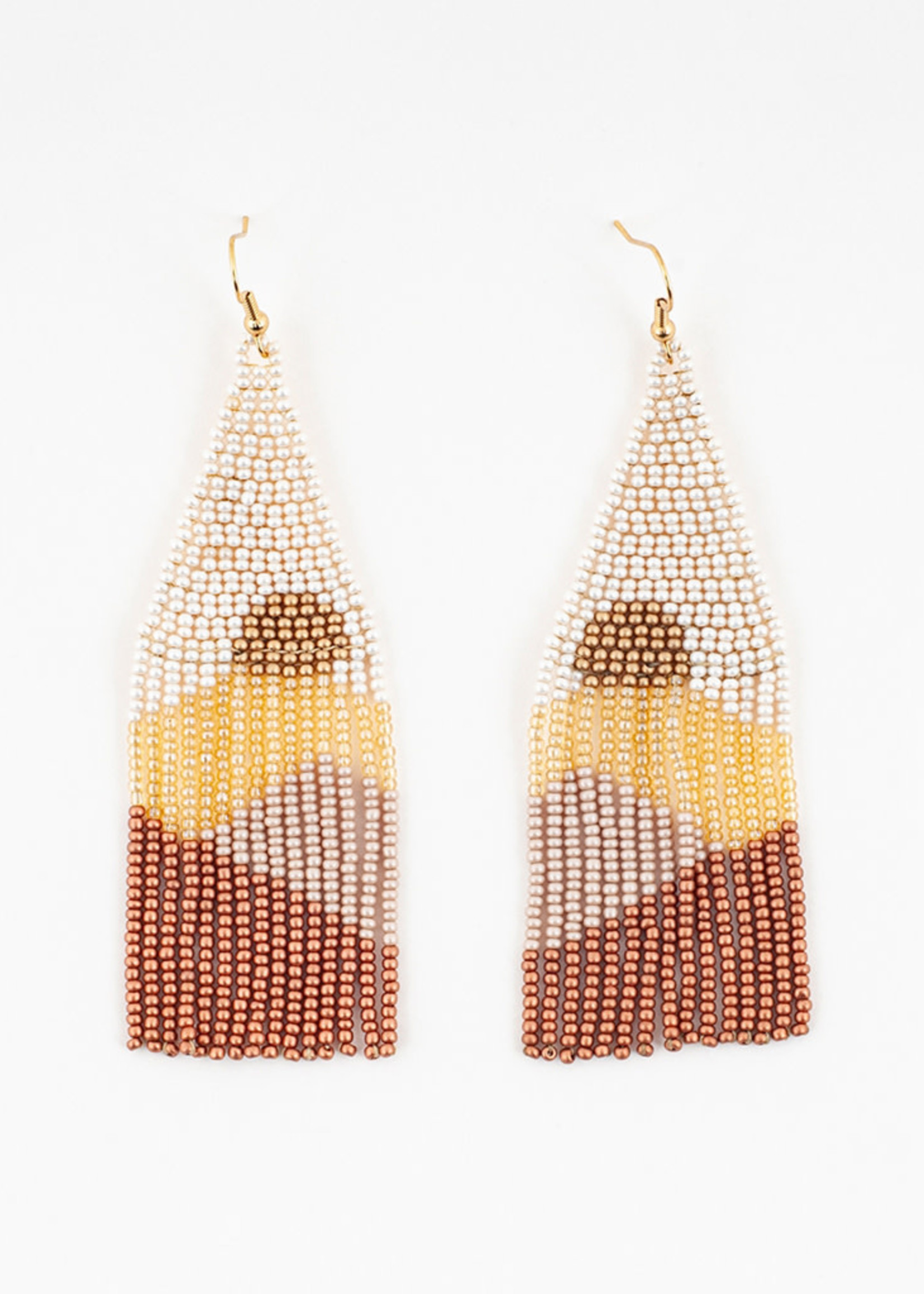 Altiplano Vista Beaded Fringe Earrings