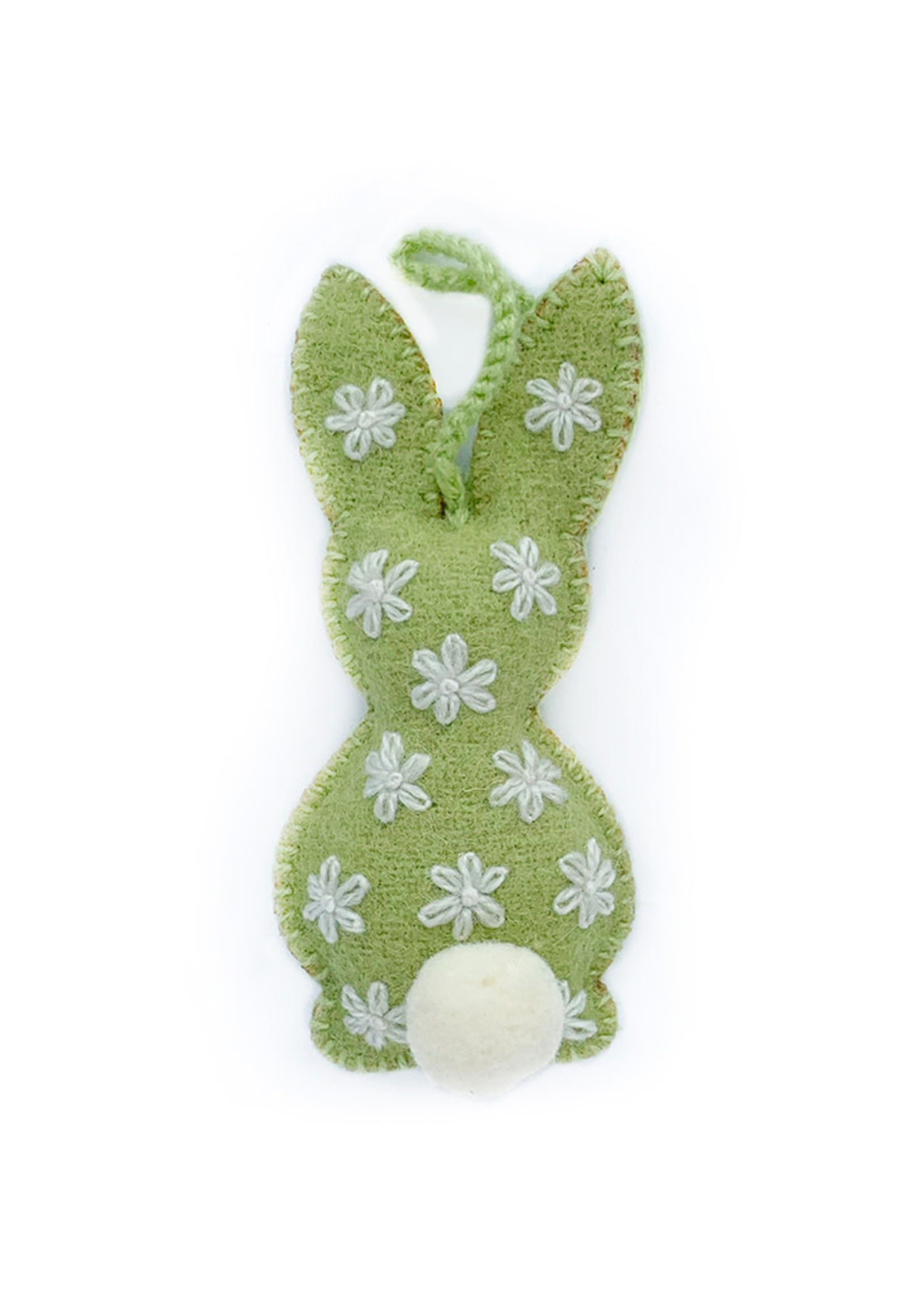 Pastel Easter Bunny Rabbit Ornament