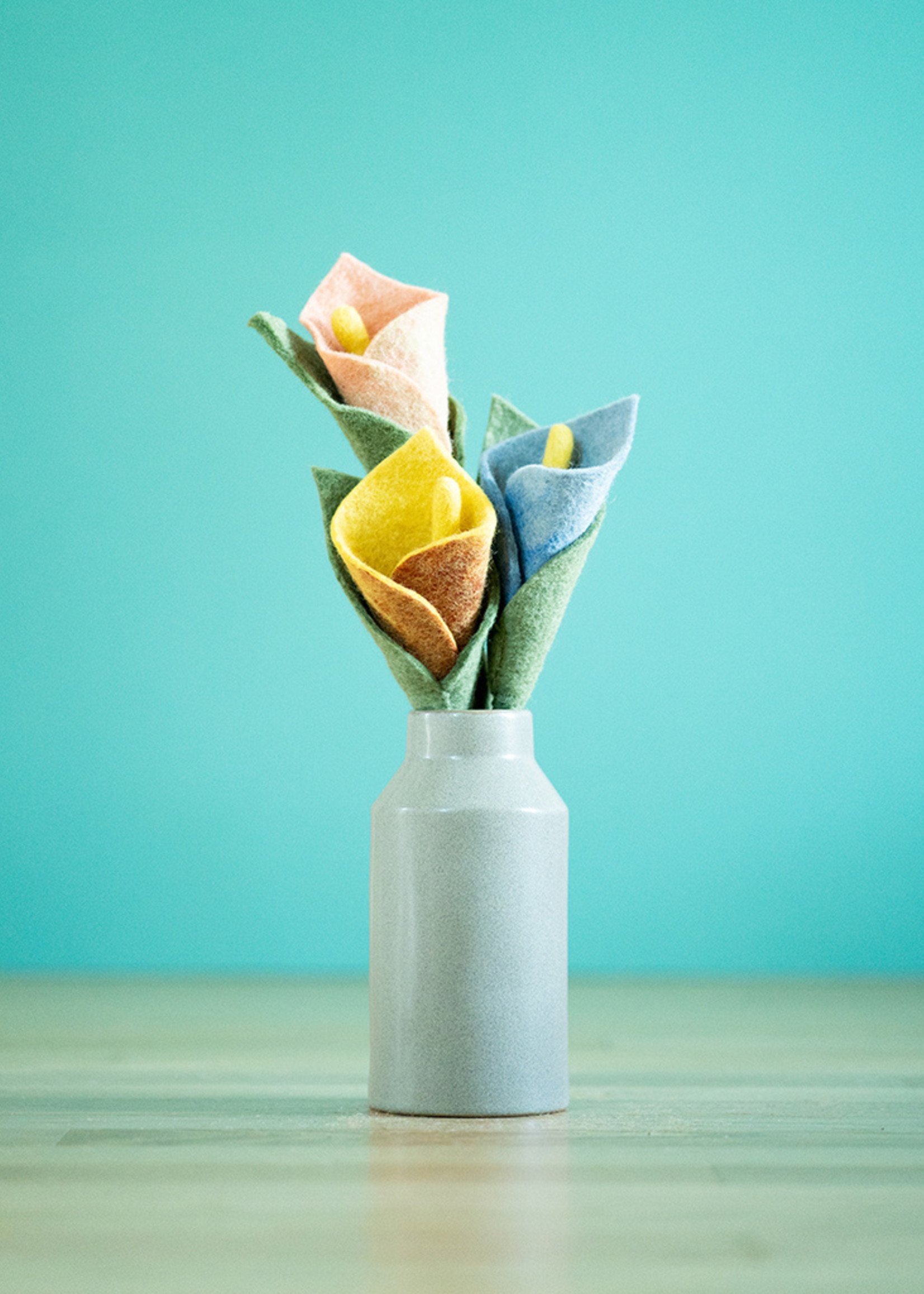 Global Goods Partners Felt Calla Lily Flower