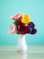 Handmade Felt Flowers from HumanKind Fair trade - HumanKind Fair Trade