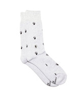 Conscious Step Women's Socks That Fight For Equality [gray]