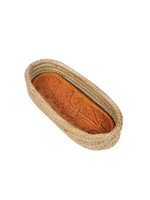 Ten Thousand Villages Toasty Long Bread Warmer Basket