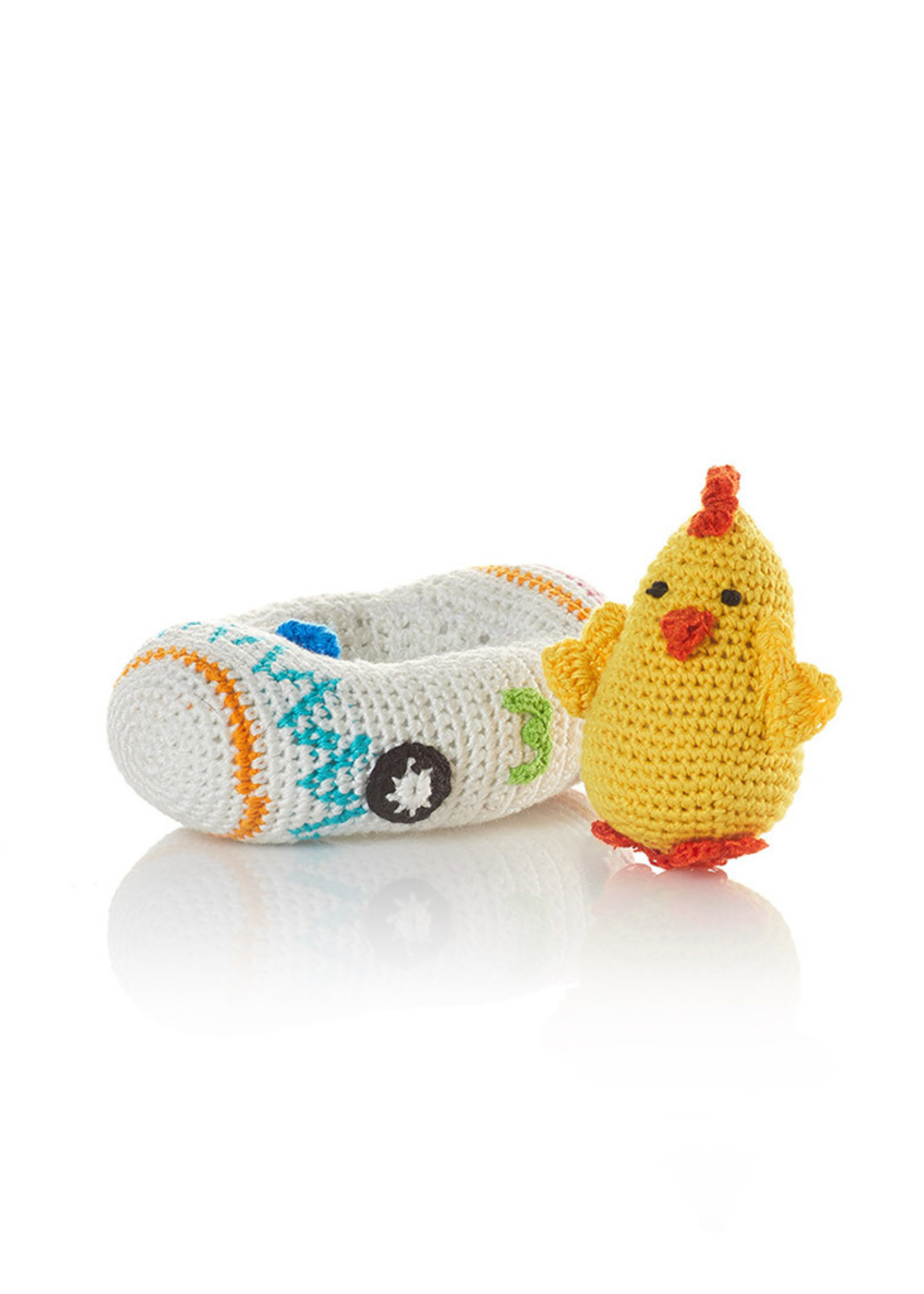 SERRV Crocheted Racer Chicken