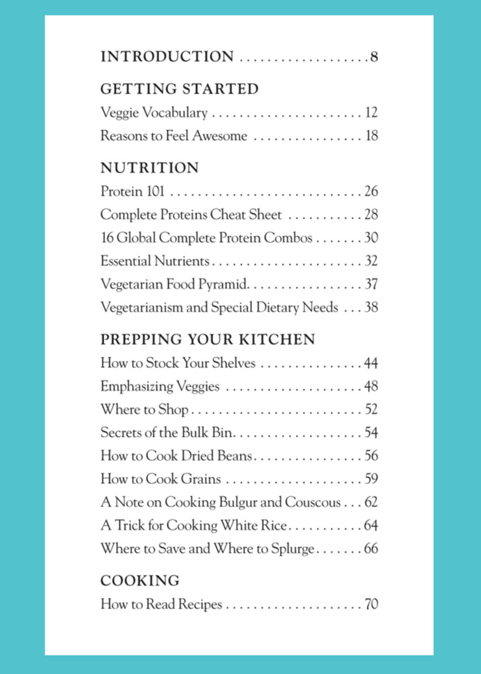 Stuff Every Vegetarian Should Know Book