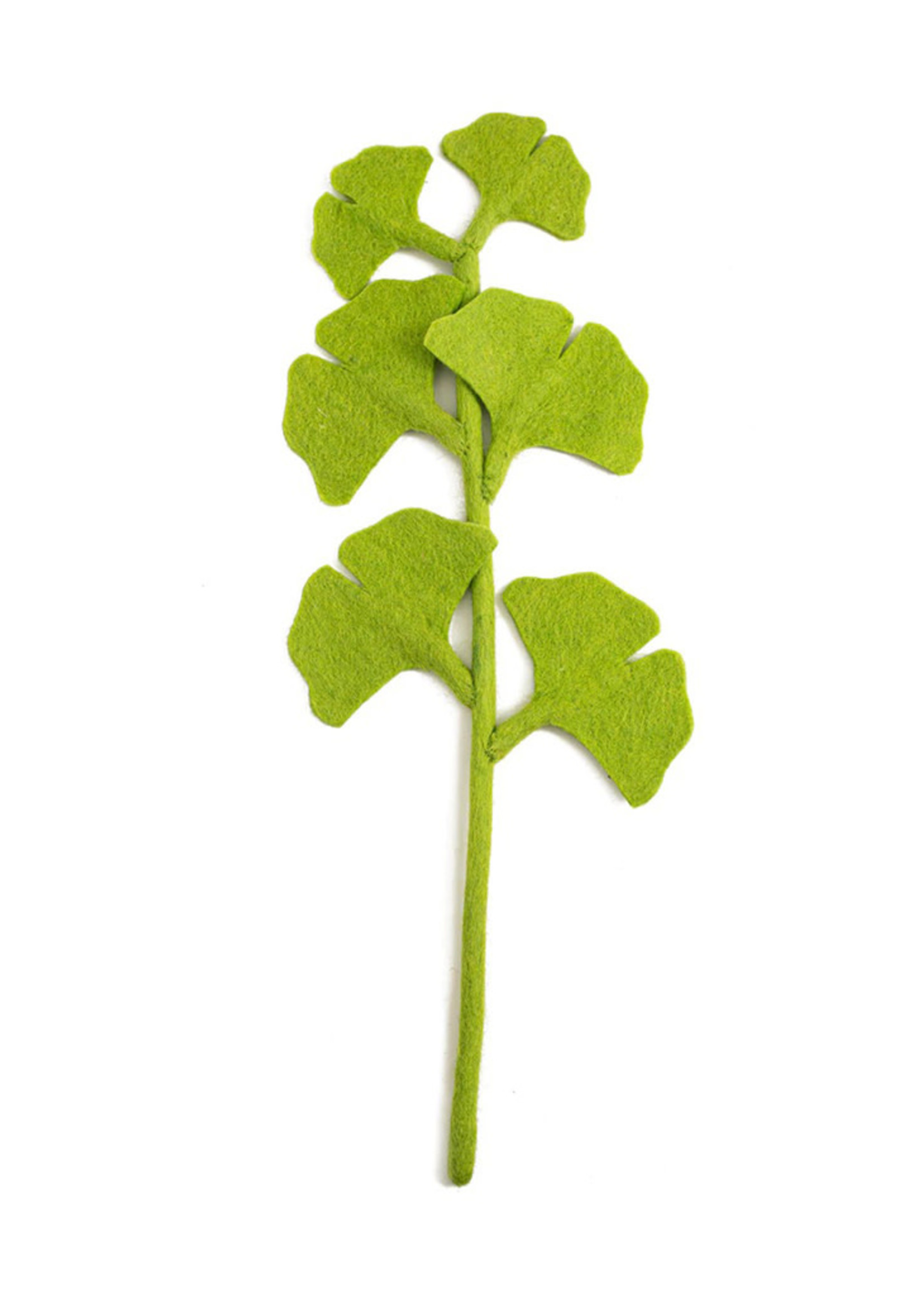 Global Goods Partners FINAL SALE - Felt Gingko Leaves
