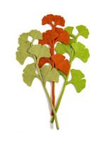 Global Goods Partners FINAL SALE - Felt Gingko Leaves
