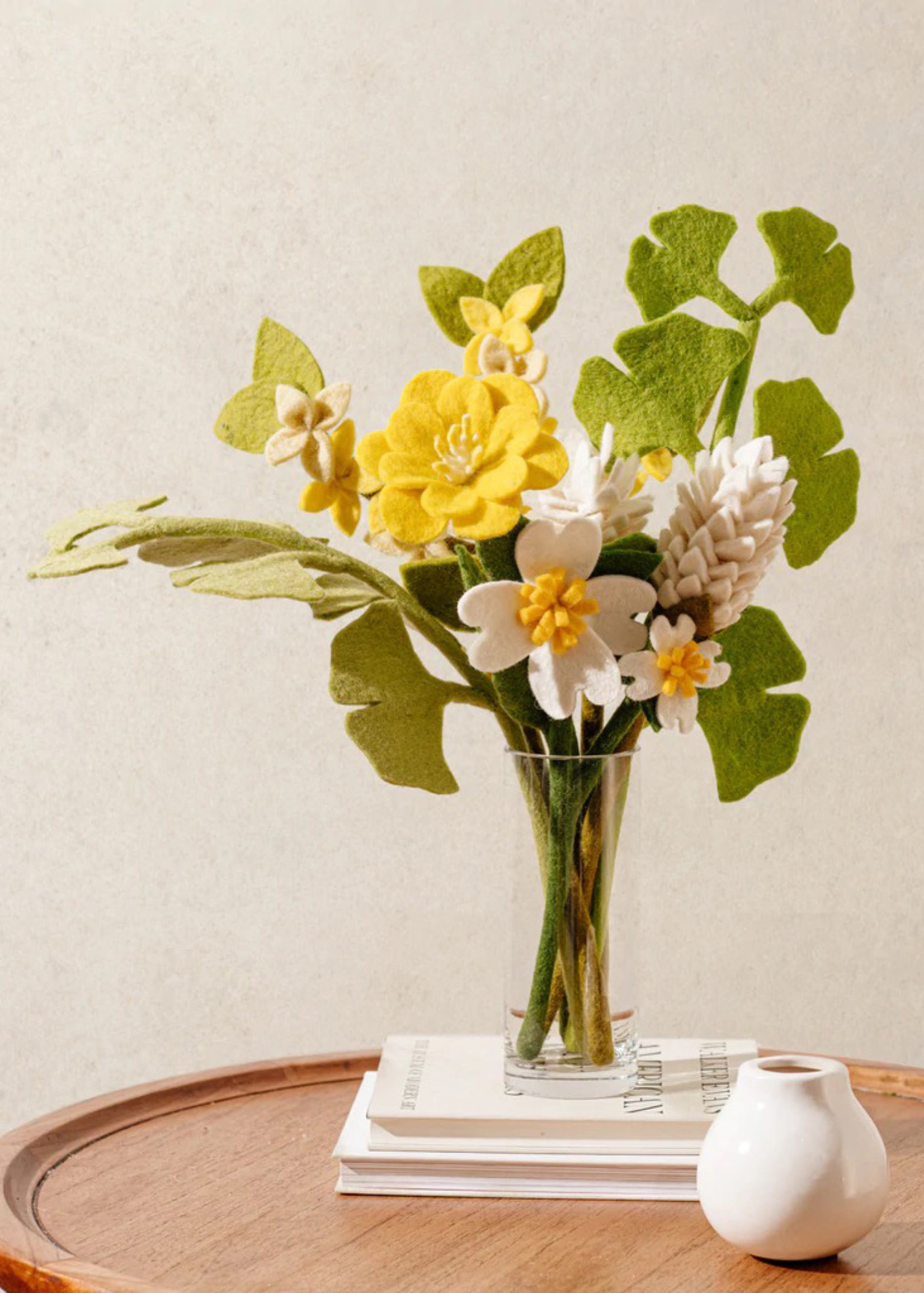 Global Goods Partners FINAL SALE - Felt Gingko Leaves
