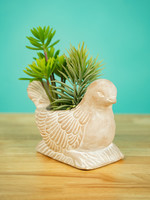 Terracotta Dove Planter