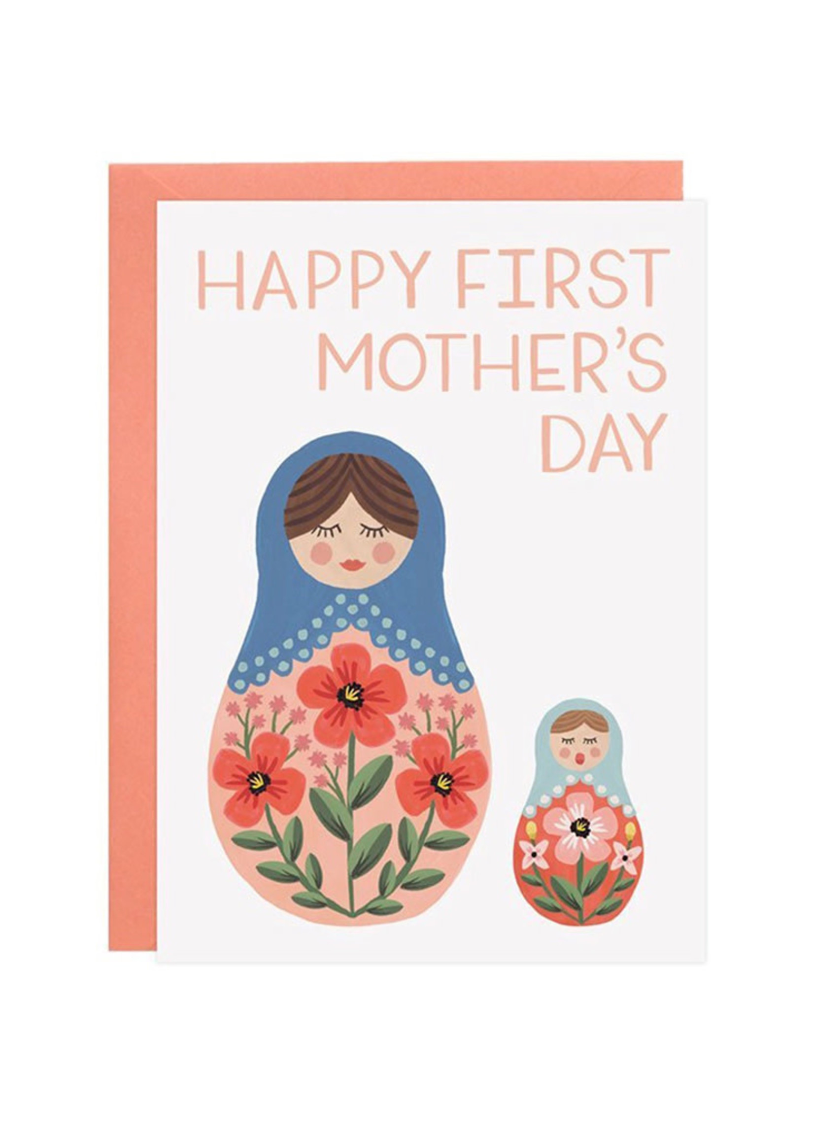 1st Mother's Day Nesting Doll Card