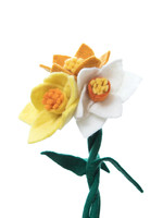 Global Goods Partners Felt Daffodil Flower