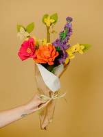 Global Goods Partners Summer Flush Felt Flower Bouquet