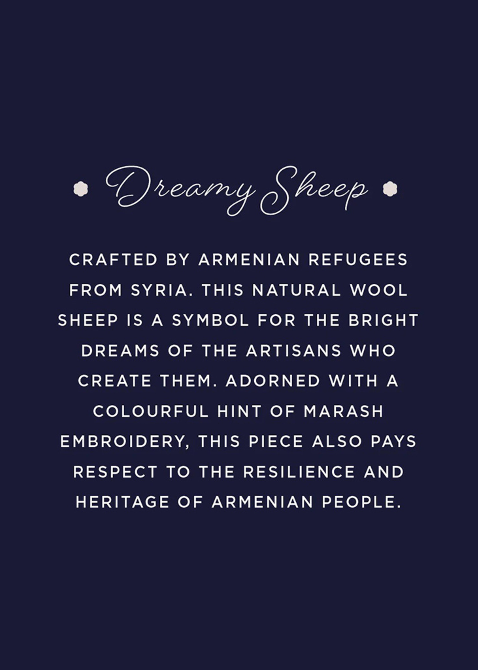 Dreaming Sheep Ornament