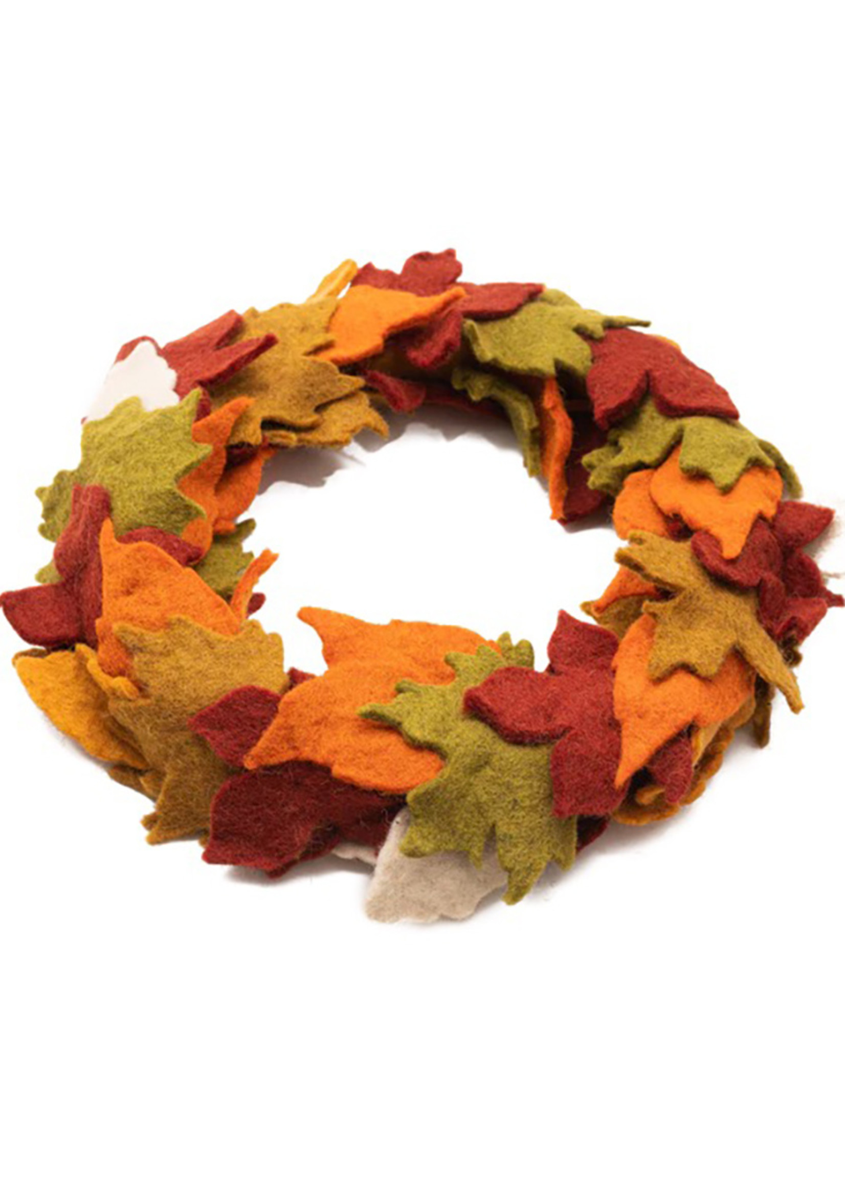 Global Goods Partners Felt Maple Leaf Wreath