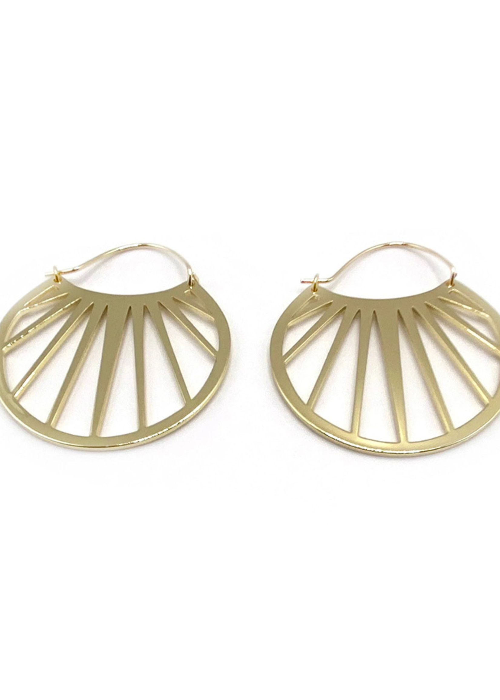 Purpose Jewelry Bali Hoops Earrings