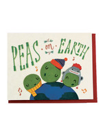 Good Paper Peas on Earth Card
