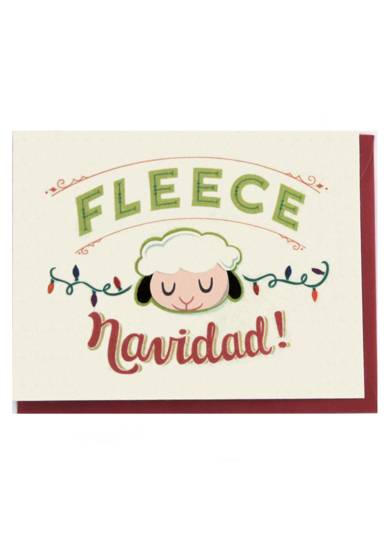 Good Paper Holiday Fleece Navidad Card