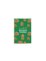 Pen + Pillar Mini Flat Gingerbread Card - 8pk