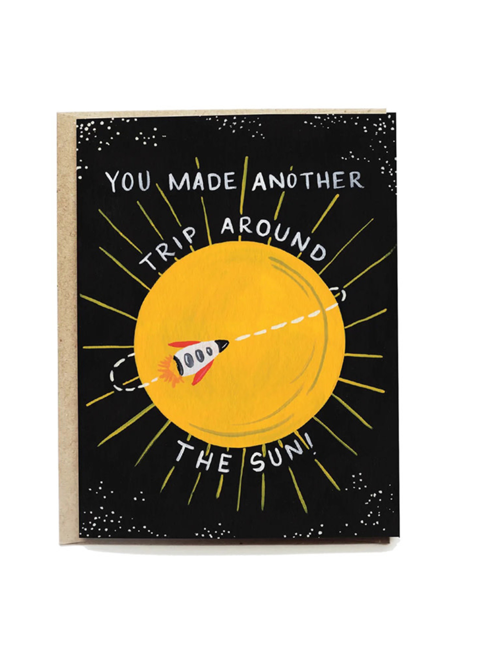 Pen + Pillar Trip Around The Sun Birthday Card