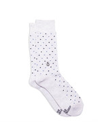 Conscious Step Men's Blue Dot Socks That Give Water