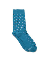 Conscious Step Men's Flower Socks That Find a Cure
